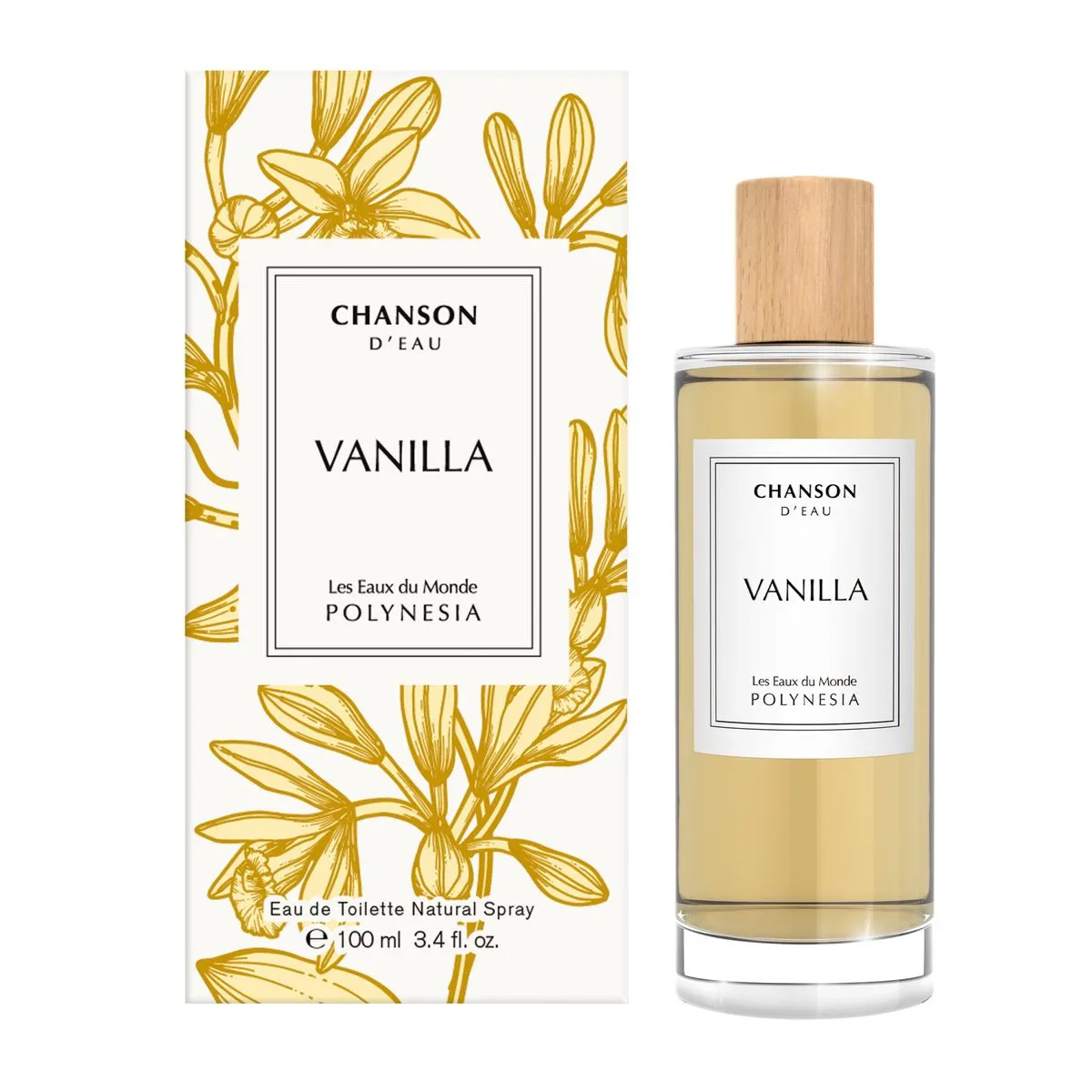 Chanson d'Eau Vanilla | Eau de Toilette for Women, 100ml