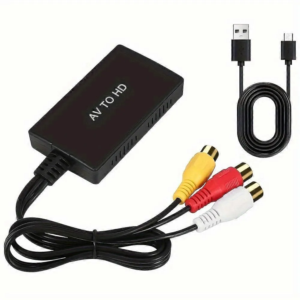 Rca To Hdmi Converter - 1080p Video And Audio Adapter For Tv, Pc, Gaming Consoles, And Dvd Players …