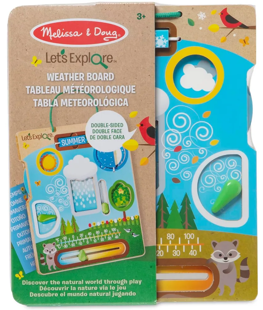Melissa & Doug Let's Explore Outdoor Observations Weather Board
