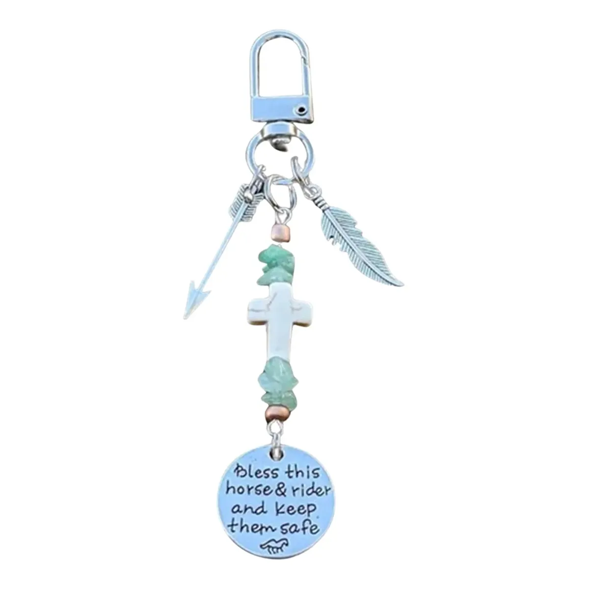 Keep Safe Bridle Saddle Charm Gifts For Horse Rider B