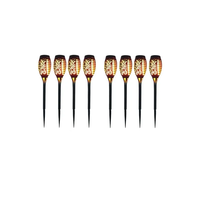 8PCS IP65 Waterproof Solar Path Torches
