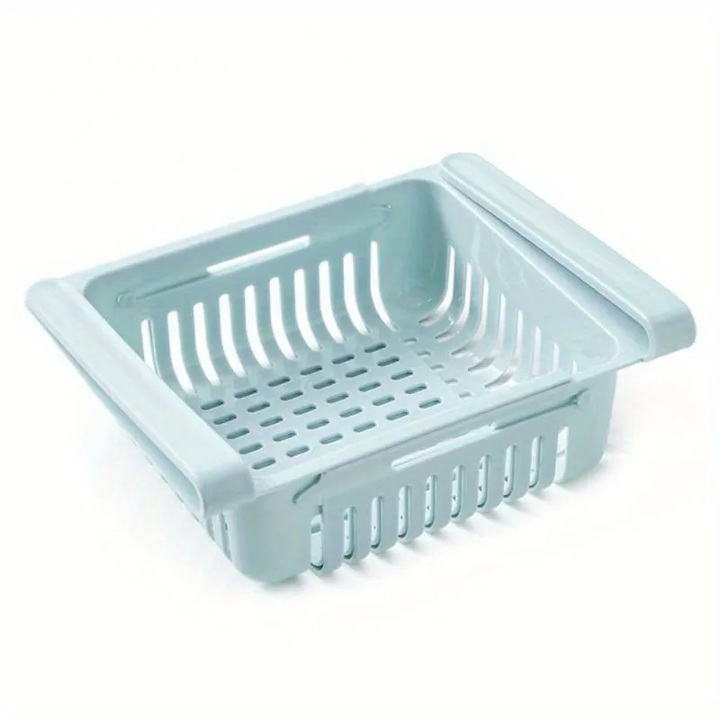 Adjustable Kitchen Fridge Home Organizer Food Container Refrigerator Drawer