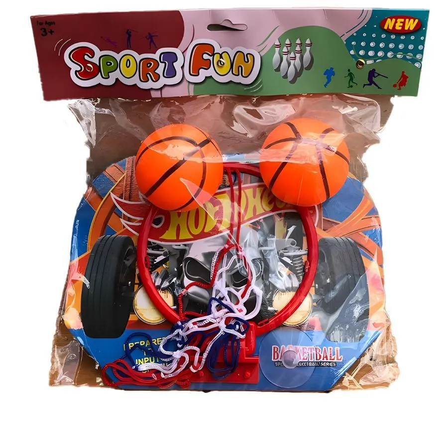 Mini Fun Kids Basketball Hoop With 2 Small Basketballs