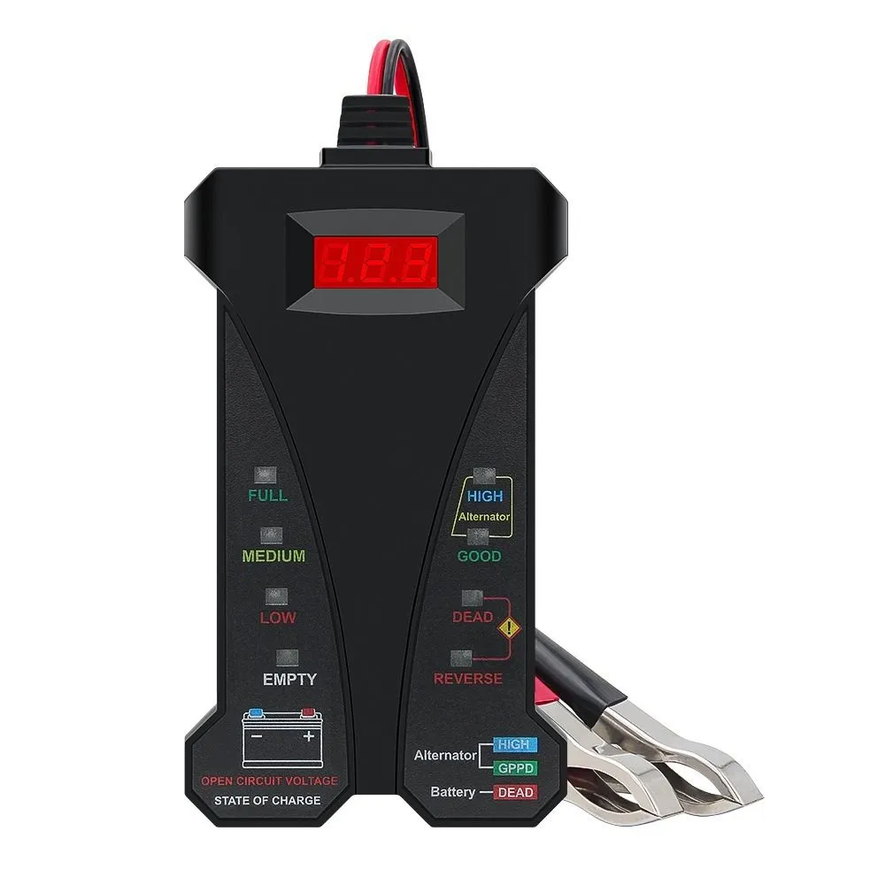 12V Digital Battery Tester Charging System Analyzer