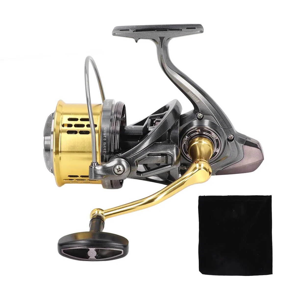 SM8000 Metal Spinning Reel 4.6:1 Ratio for Sea Fishing