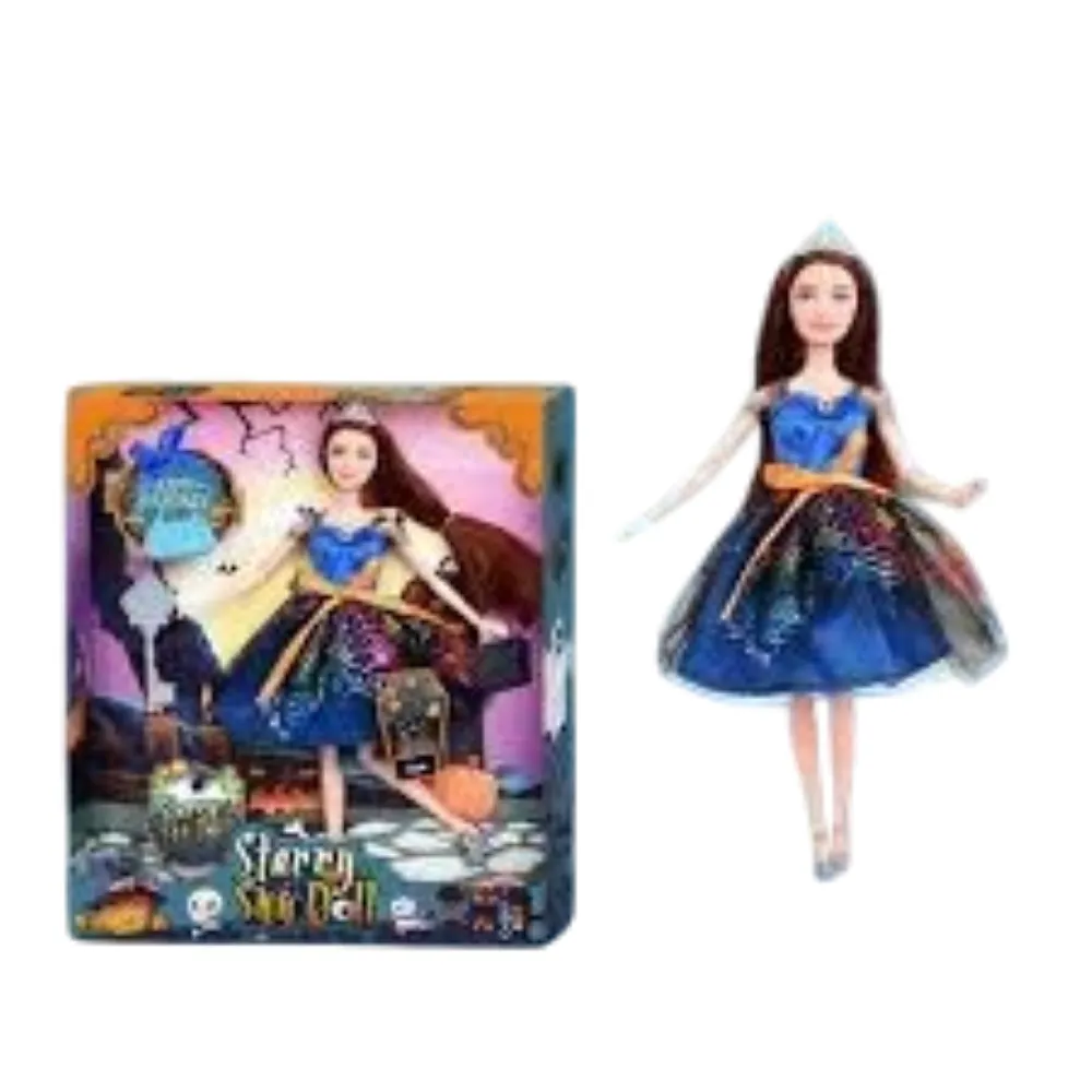 Starry Sky Doll Happy Halloween Blue
