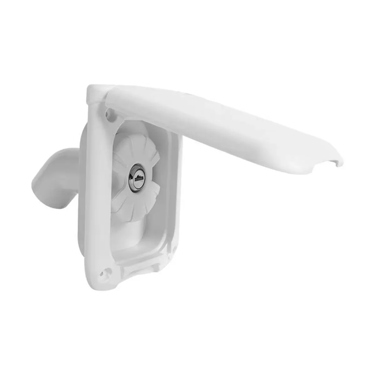 Hatch Inlet Filter Lockable Rv Water Inlet Cover Trailer Tank White