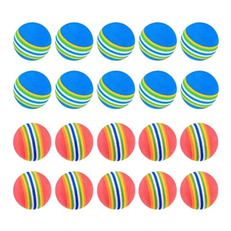 20 Pcs Golf Ballssoft Foam Garden Golf Balls Practice Golf Balls
