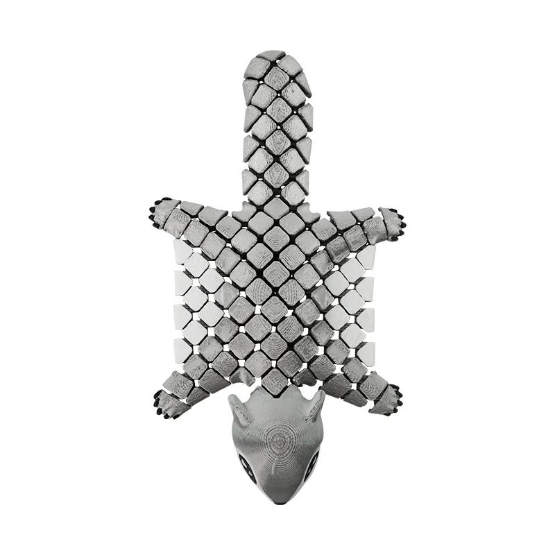 Flying Squirrel Fidget Toy, Multicolor 3D Printed Articulated, Sensory Toy