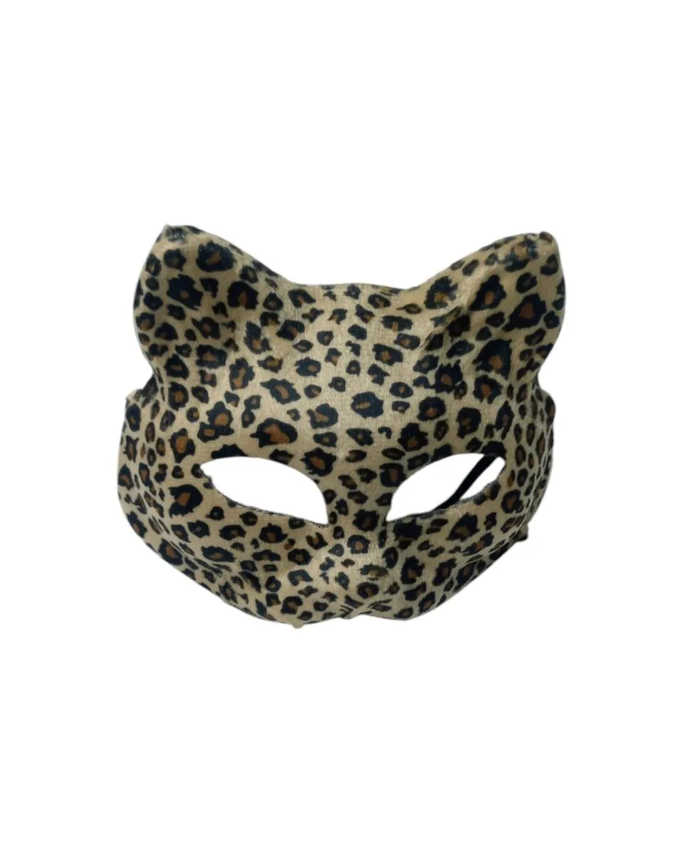 Ele Fancy Cat Mask - Animal print