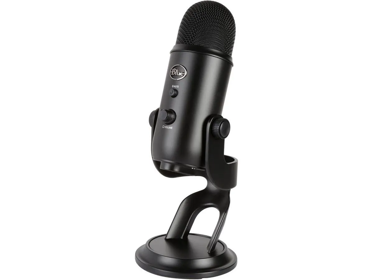 Blue Yeti USB Mic for Recording & Streaming on PC and Mac - Blackout