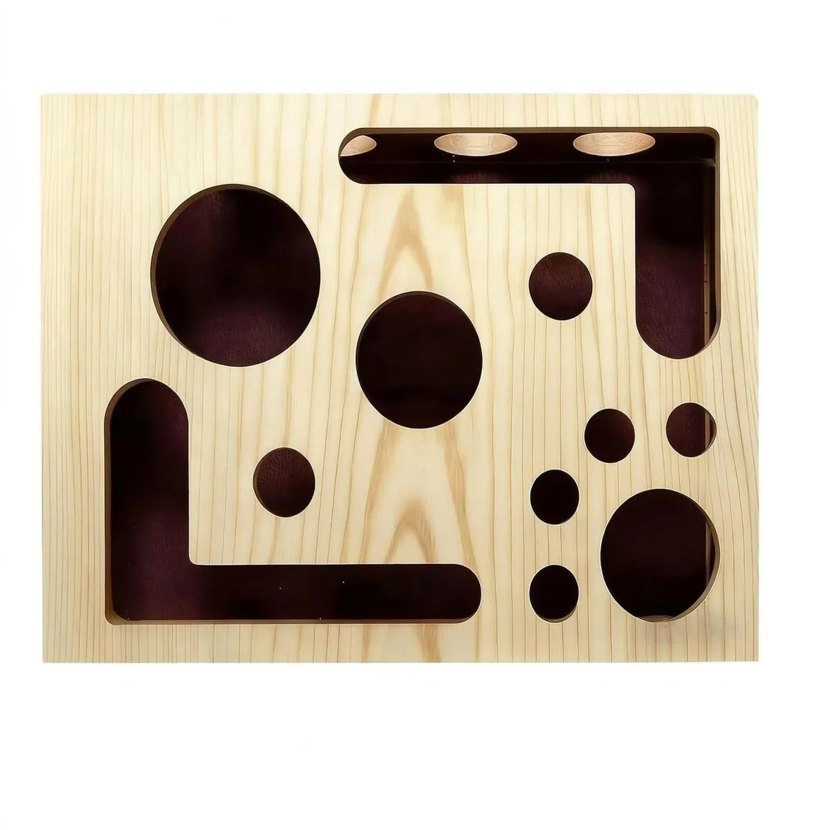 Cat Scratch Puzzle Enrichment Box & Nail File Alternative for Indoor Cats