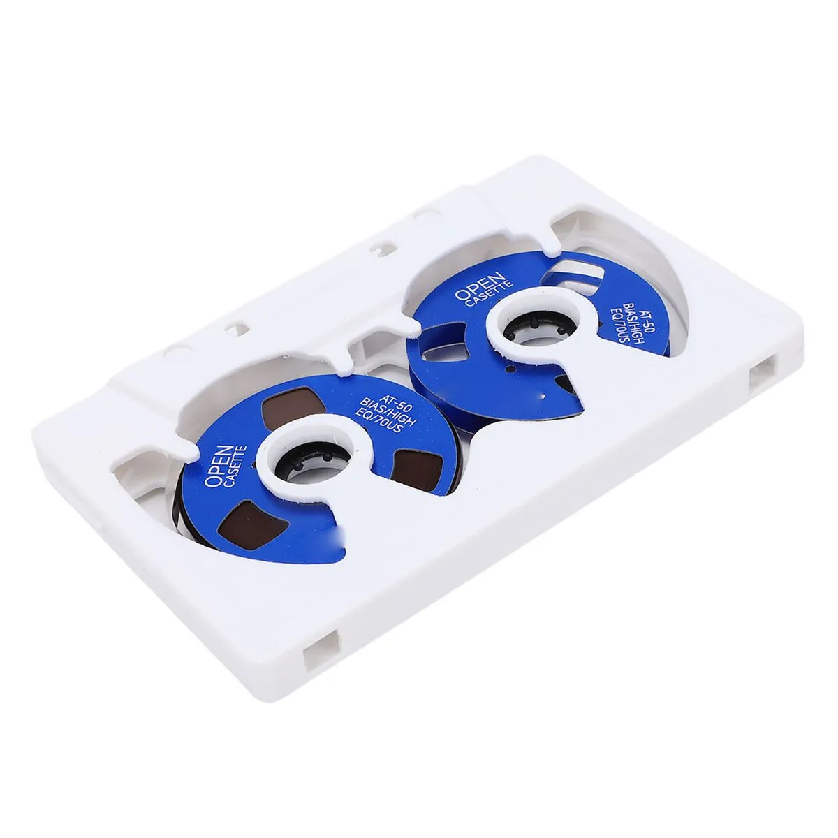 Blank Cassette Tape 50 Min Double Sided Metal Reel