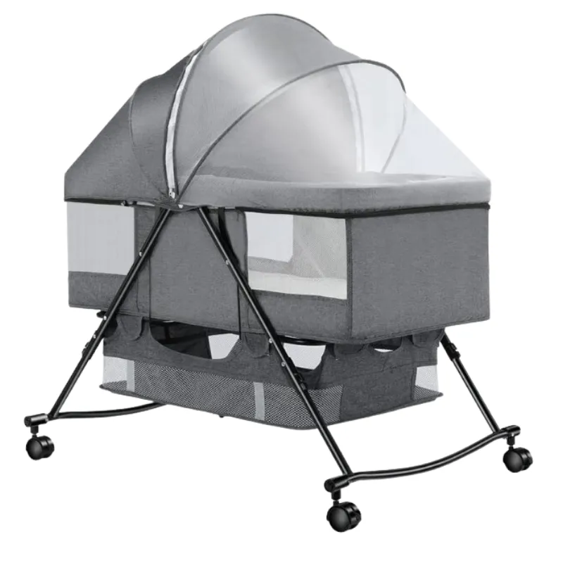 Baby Crib 3 in 1 - Cradle, Travel Cot, Rocker