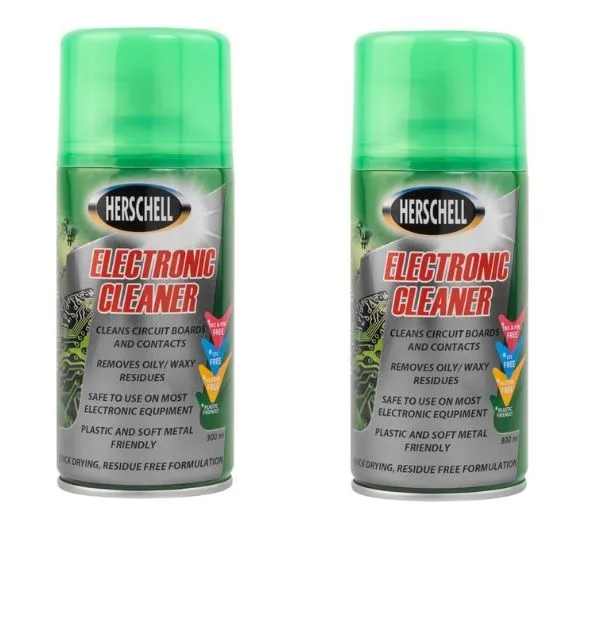 Herschell Electronic Cleaner 2 Pack Powerful and Effective Cleaning