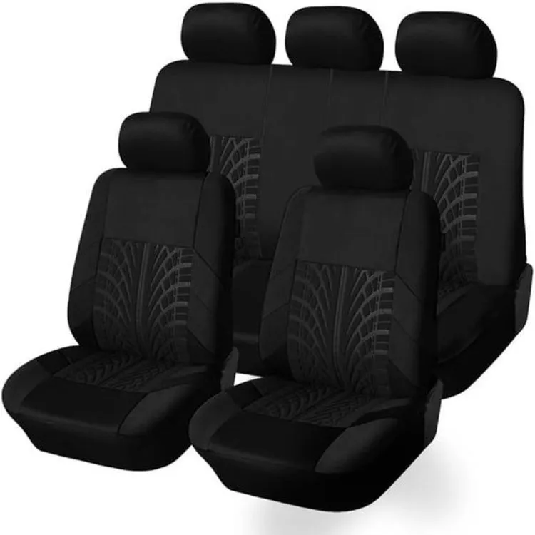 Universal Fit and Stylish Protection Combination Car Seat - Black