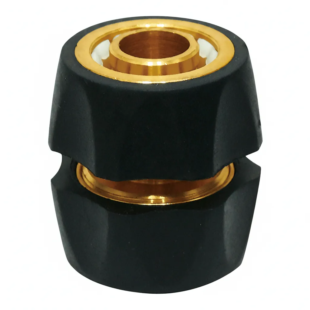 Aquacraft Brass Hose Mender for 5/8 to 3/4 Inch Hoses