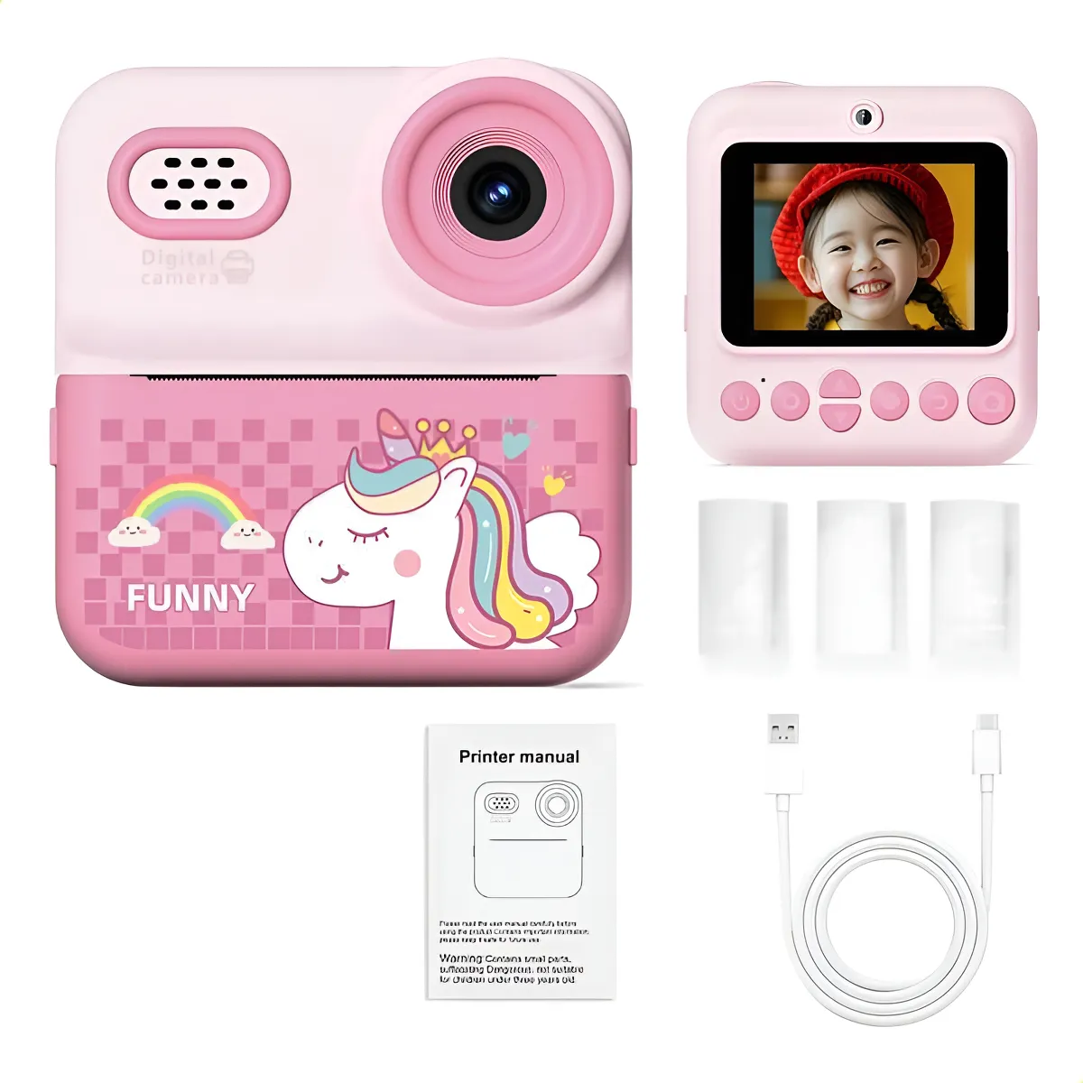 Instant Camera That Prints Colour Photos Automatically