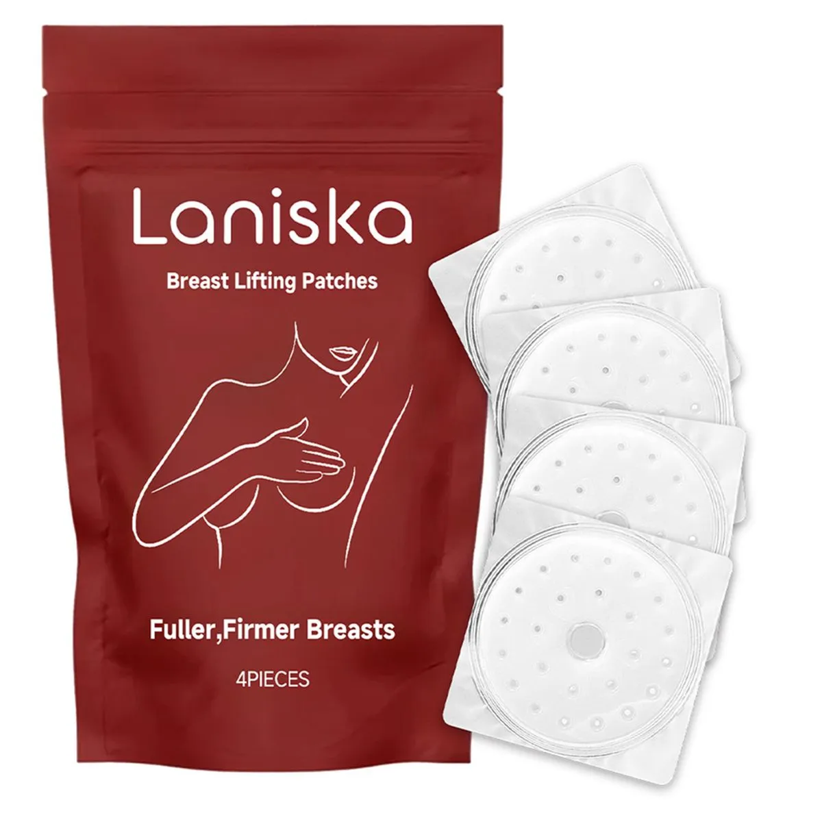 Breast Patch, Natural Breast Enhancement Patch, Women Bust Firming Pads - 1pc