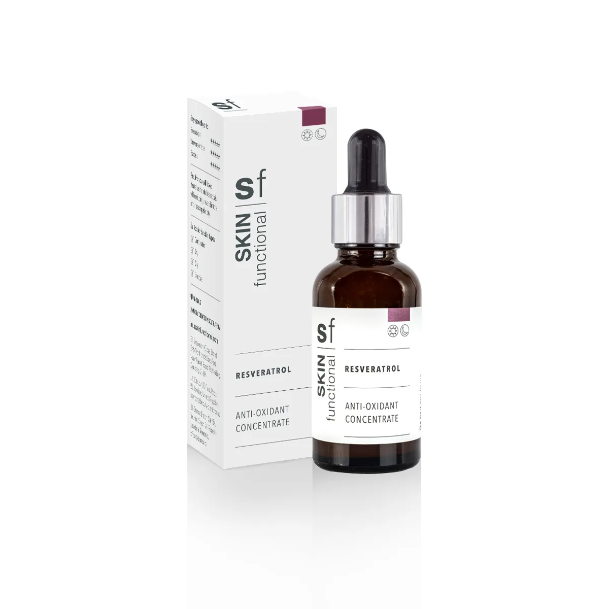SKIN functional Resveratrol Serum Anti Oxidant Concentrate