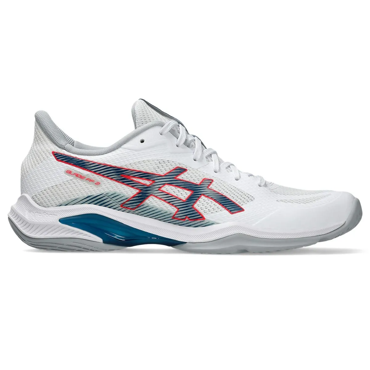 Asics Men's Blade FF 2 Indoor Sport Shoes - White/Mako Blue