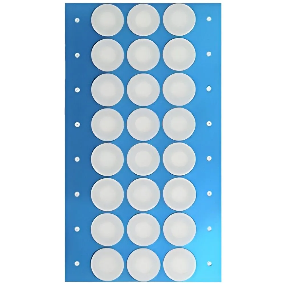 Synthetic Filter Patch Stickers 0.25 micron Mushroom Cultivation - 48 Pack