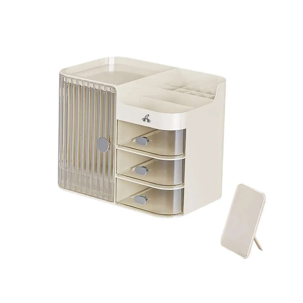 ALANES Makeup Organizer for Vanity Cosmetics Storage Display Case