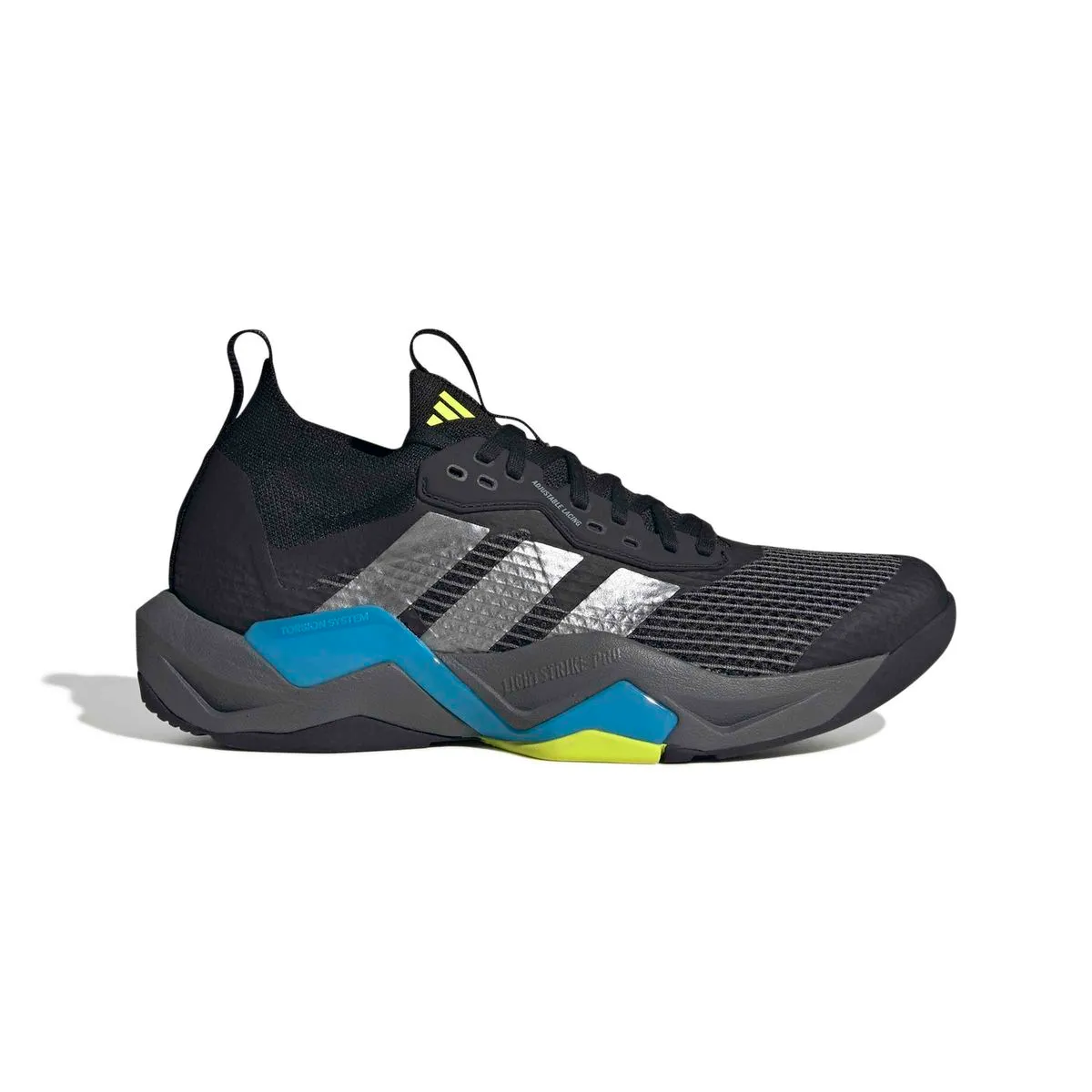 adidas Men's Rapidmove ADV 2 Training Shoes - Black/Iron Metallic/Yellow