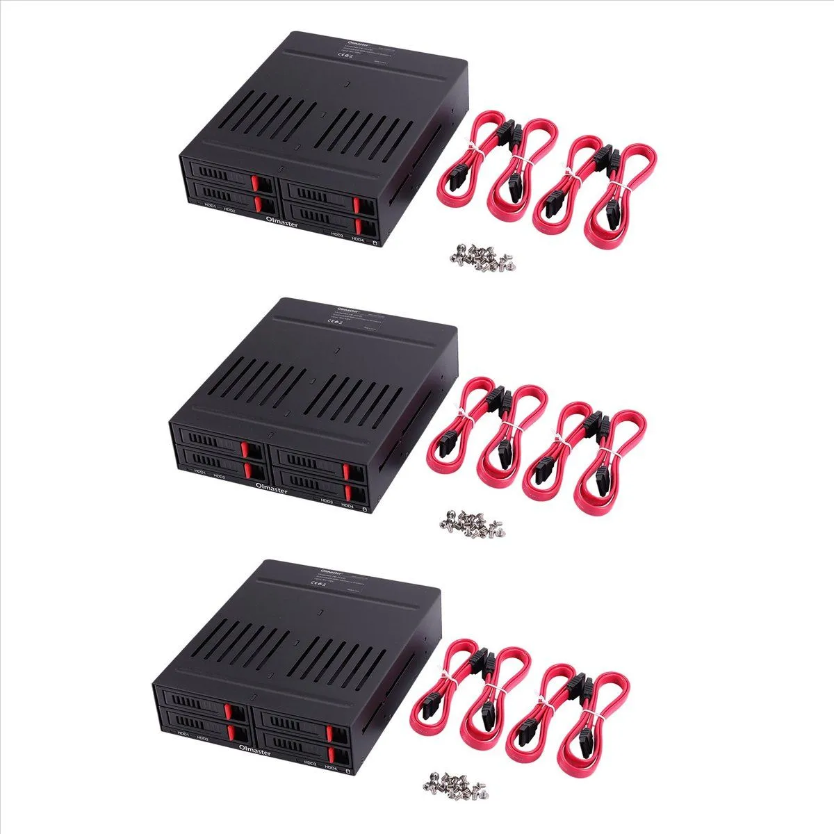 Oimaster He-2006 4 Slots Sata Internal Rack 2 5 Inch Hard Drive