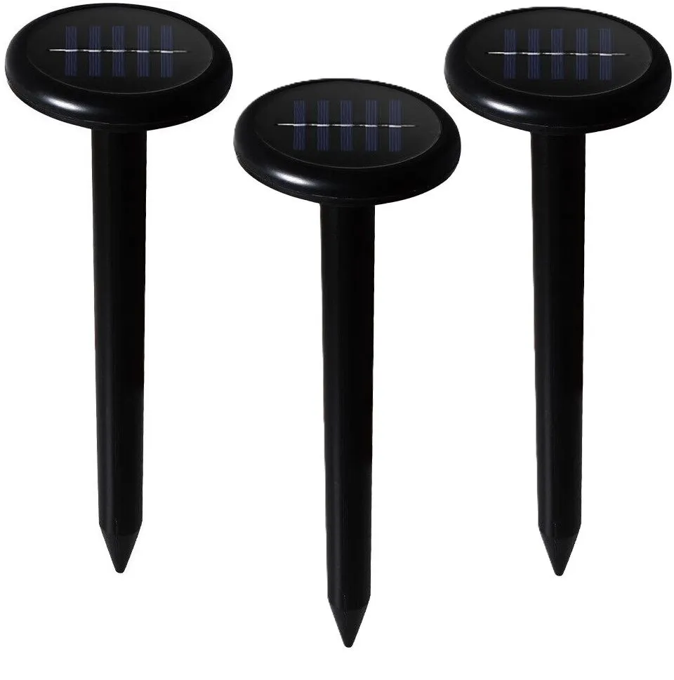 3 Pack Solar Outdoor Pest Control Mouse Repeller