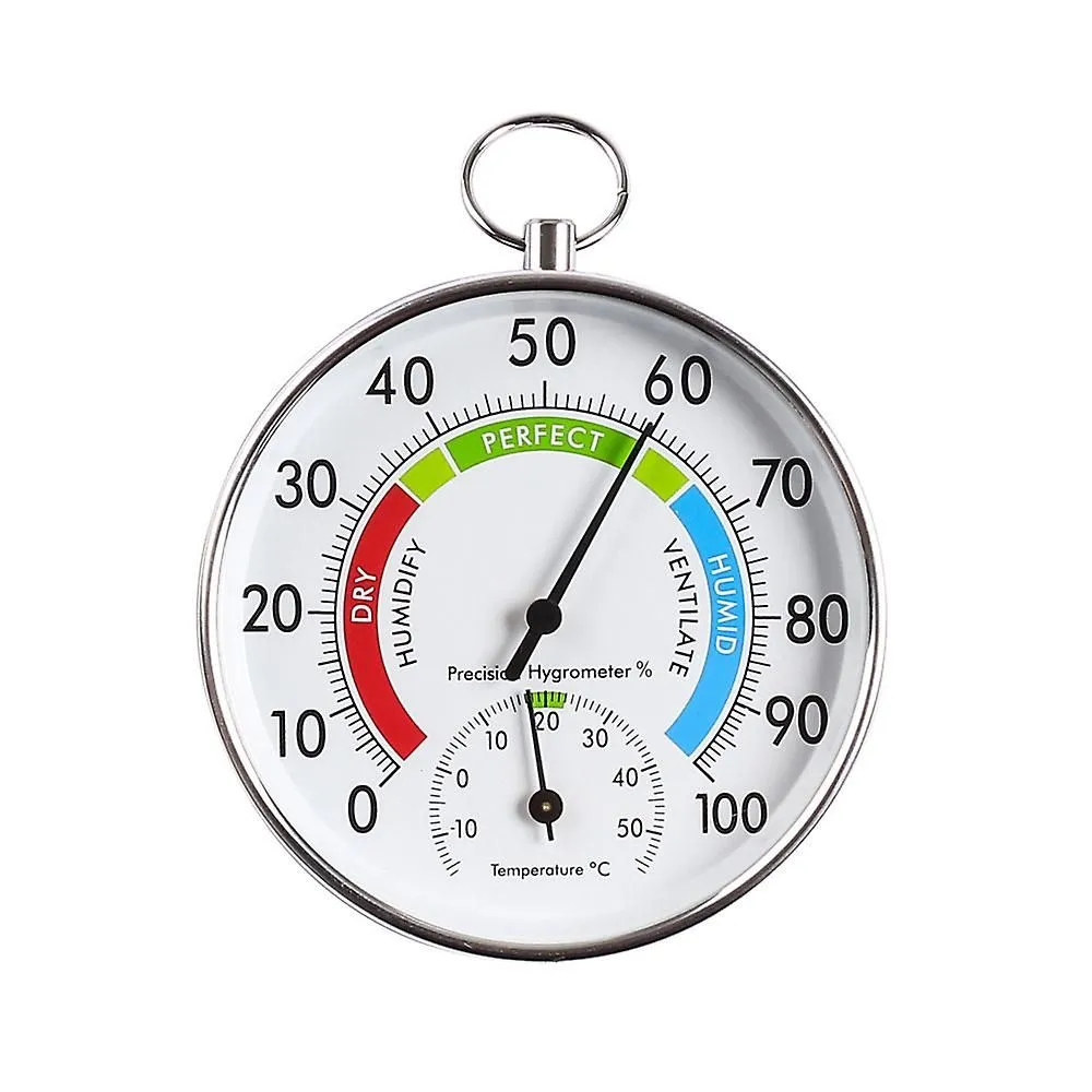 Garden Thermometer Hygrometer Measuring Accuracy Indoor Greenhouse (10cm)