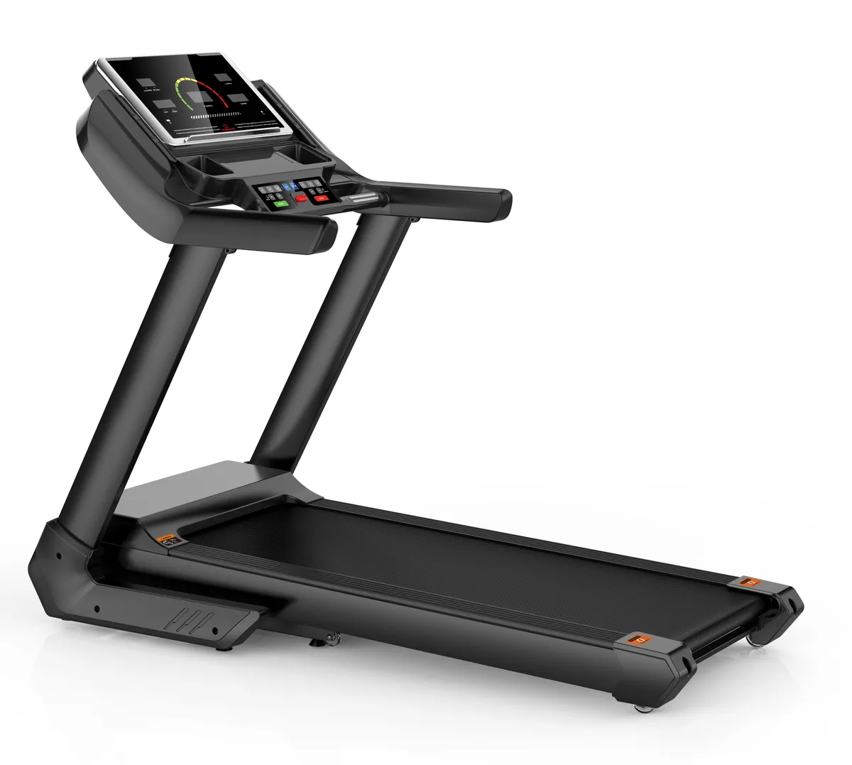 Motorized Exercise Electric Workout Running Treadmill Black