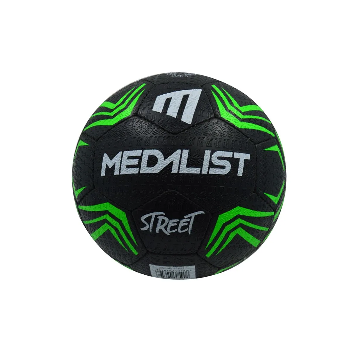 Medalist Street Soccer Ball - Size 5 - Black/Green