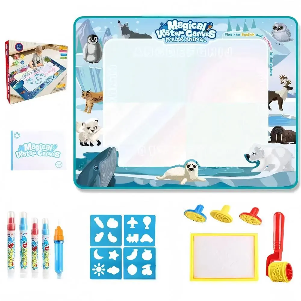 Magic Water Drawing Mat 100x80cm Aqua Doodle Pad