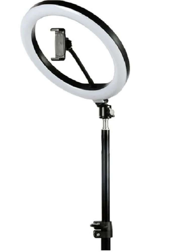 10'' Ring Light USB Switch Phone Holder for Photography LED Video Live
