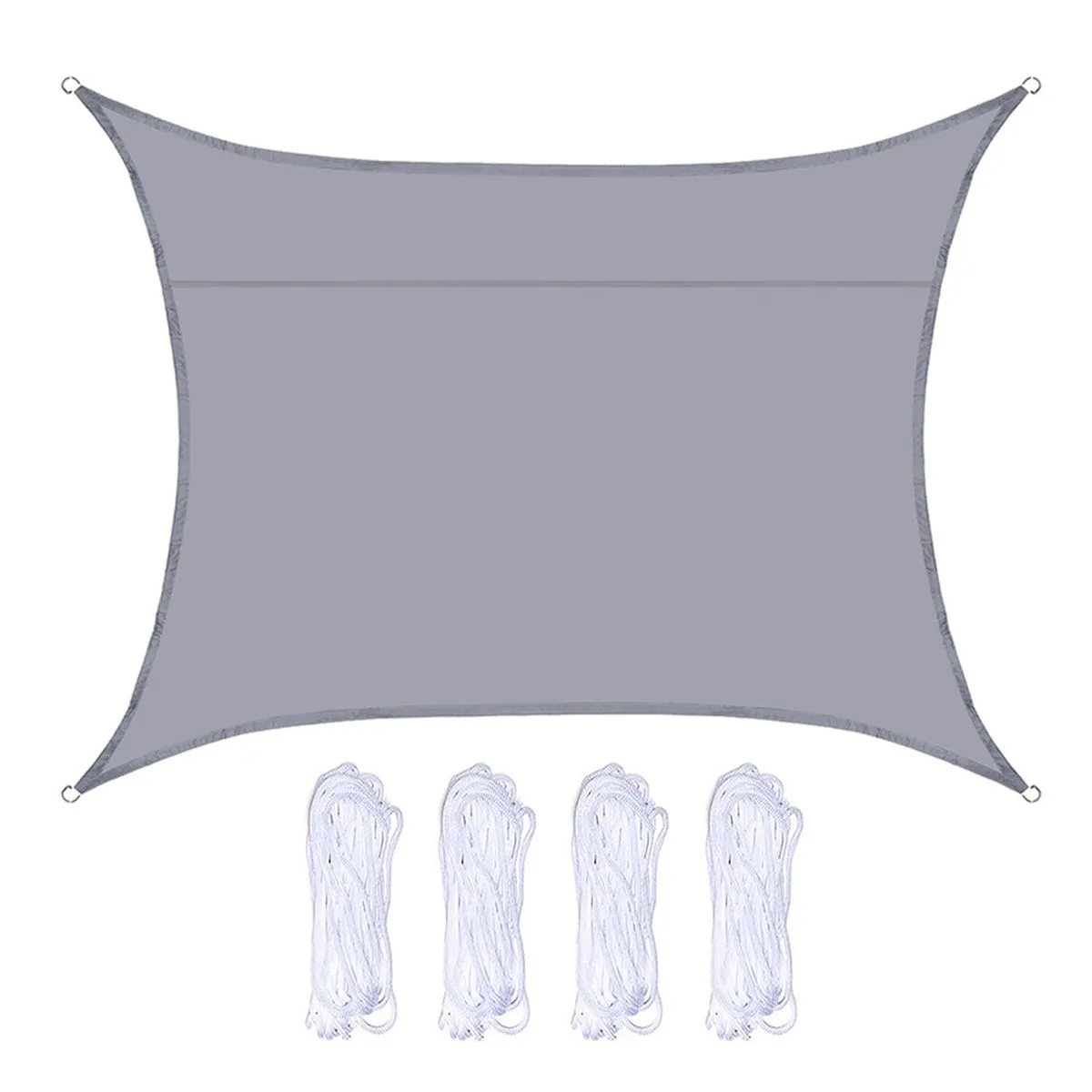 2x3M Grey Rectangle Sail