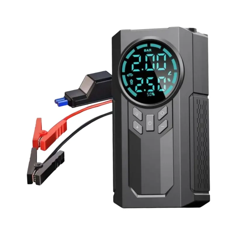 4-in-1 Multifunction Automotive Power Supply & Tyre Inflator