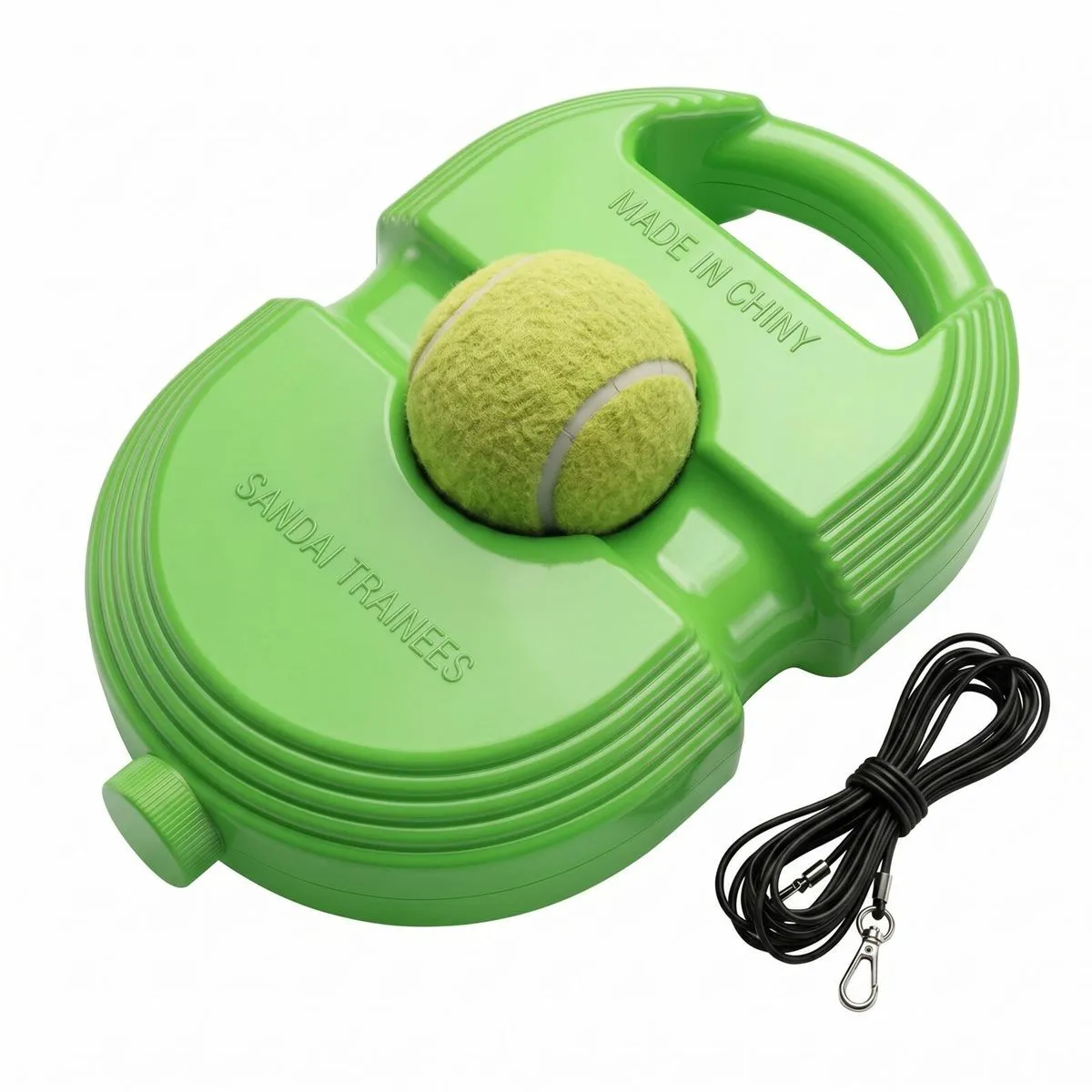 Tennis Training Baseboard with String Solo Practice Rebounder Kit