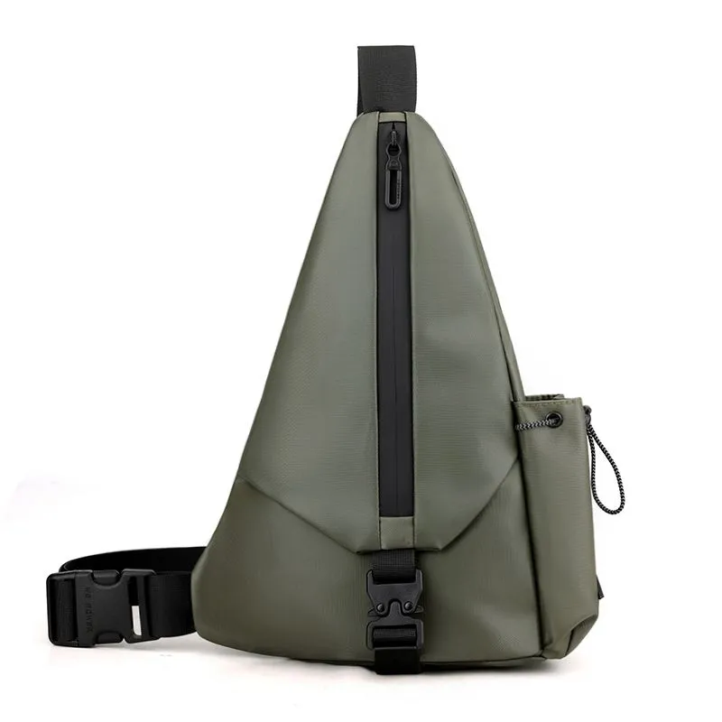Always New Chest Bags Crossbody Backpack Waist Bag Shoulder Bag Mens-7682 - Army Green
