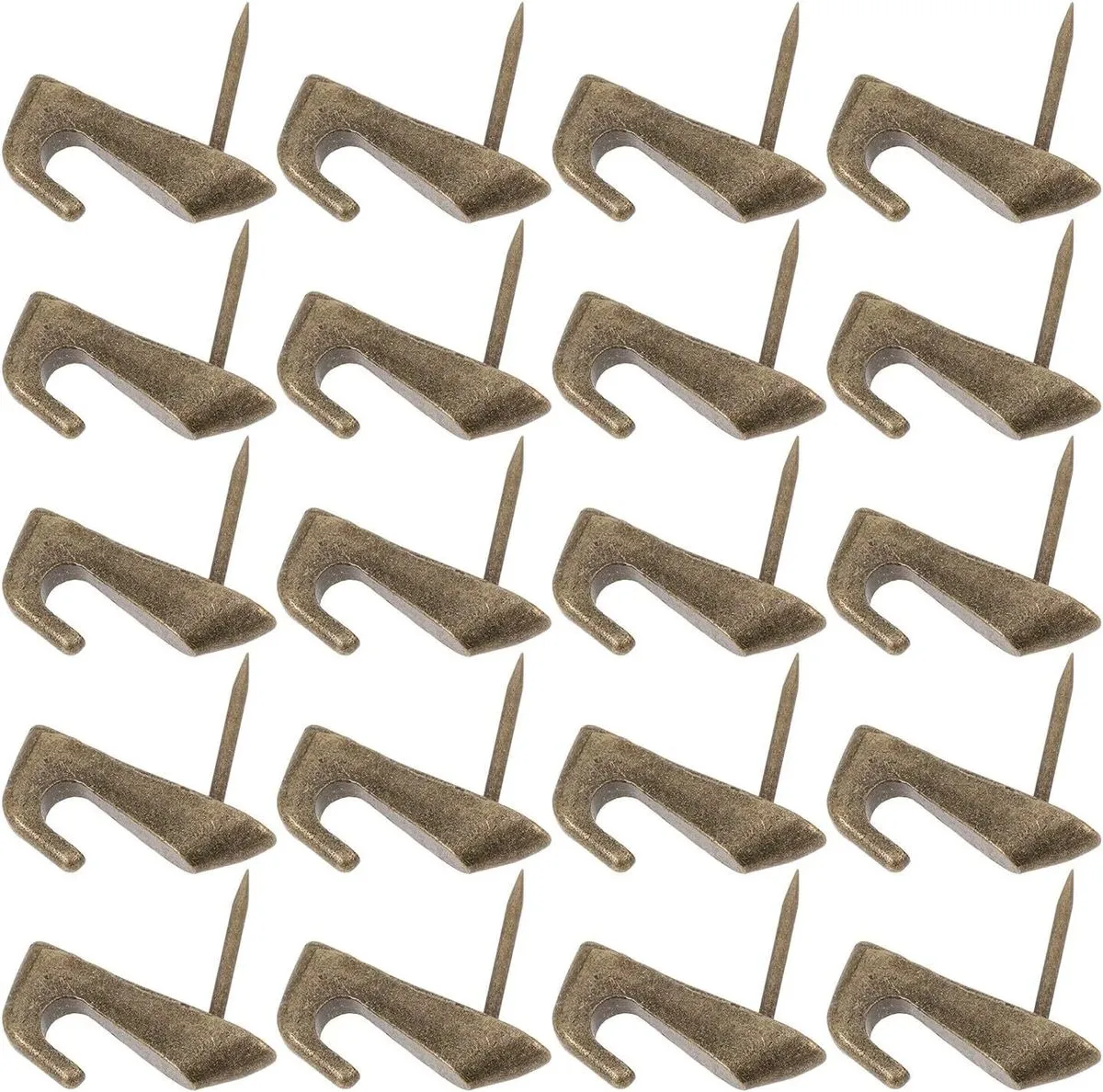 20pcs Metal Push Pin Hooks High Heel Shape Bulletin Pushpins Decorative
