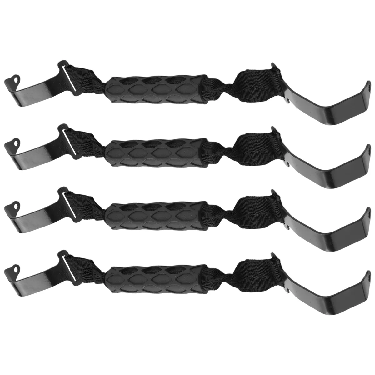4Pcs Front&Rear Top Roof Roll Bar Grab Handles for Jeep Wrangler JL