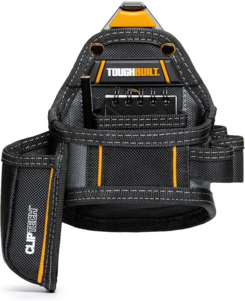 Heavy Duty Clip On Utility Tool Pouch for Belt Storage