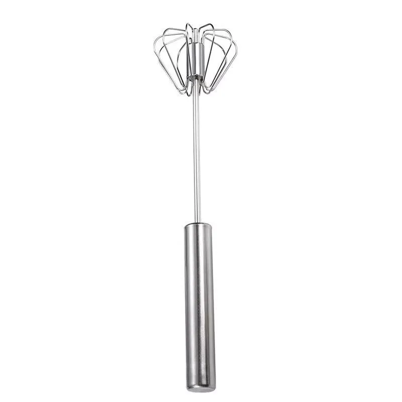Manual Press-Down Hand Mixer - No Power Needed!