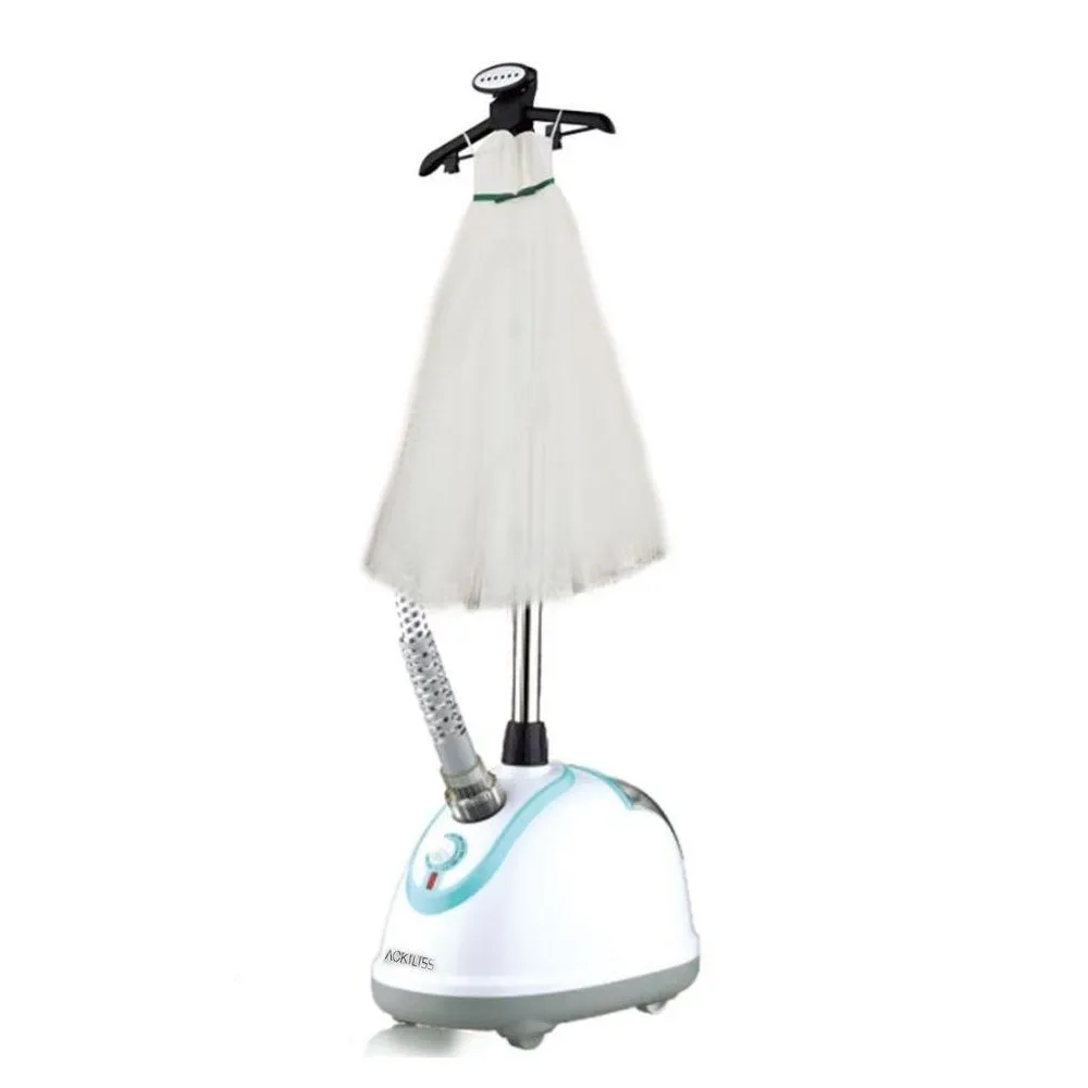 Household electric steam iron 1800W hanging ironing machine 1.2L - Blue, White