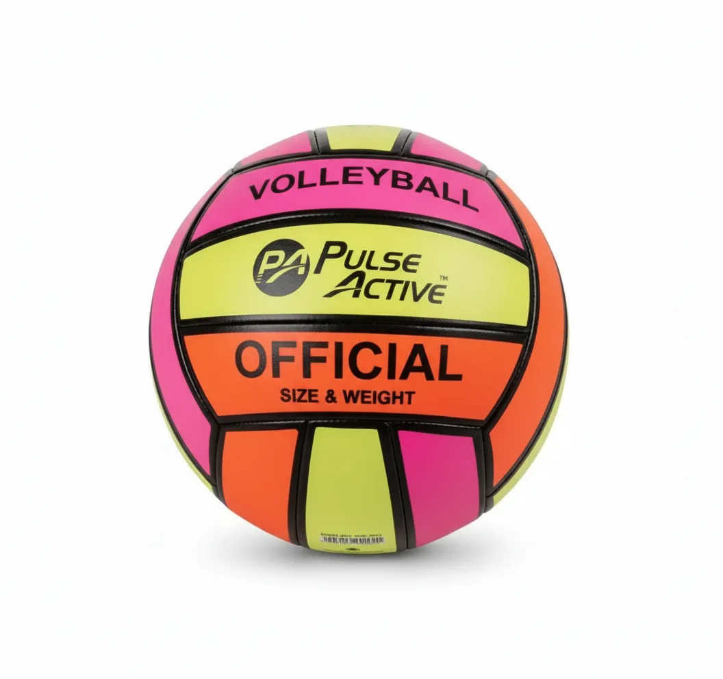 Pulse Active Size 5 PVC Volleyball for Beach and Indoor Use