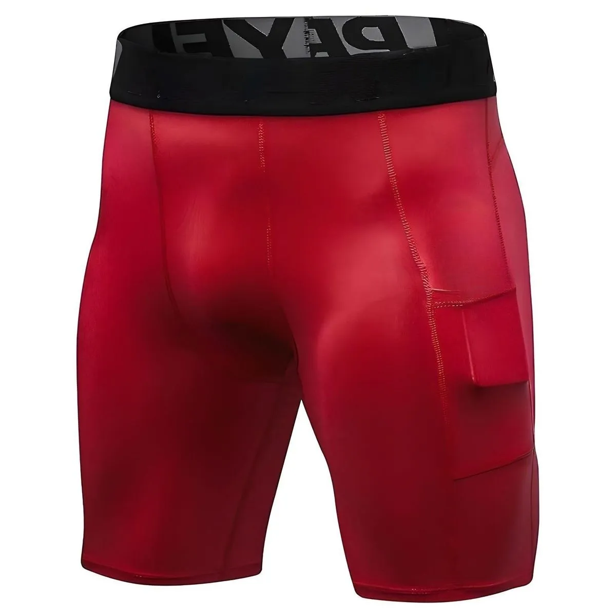 Men's Compression Shorts Running Shorts Athletic Shorts with Phone Pocket