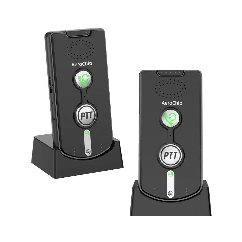 Room to Room Intercom System with Charging Base, Push to Talk, Long Range