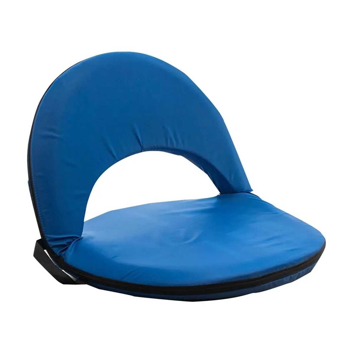 Portable 5-Level Adjustable Back Support Backrest Chair - Blue
