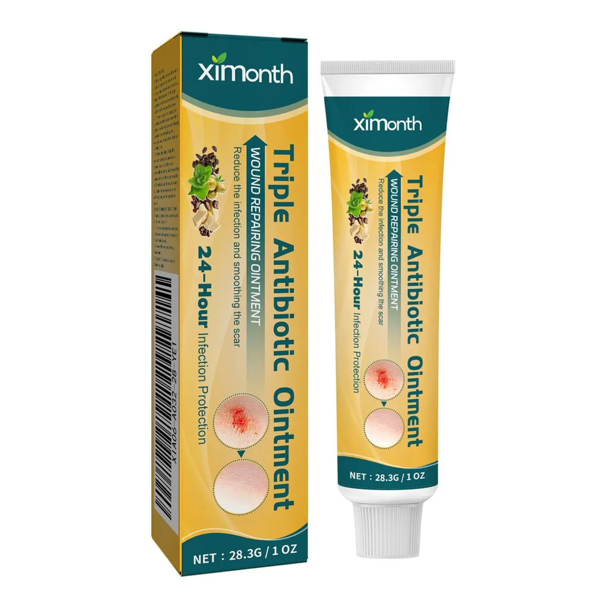 Advanced Skin Repair Ointment, Wounds Fast Scars Fading Cream for Abrasions