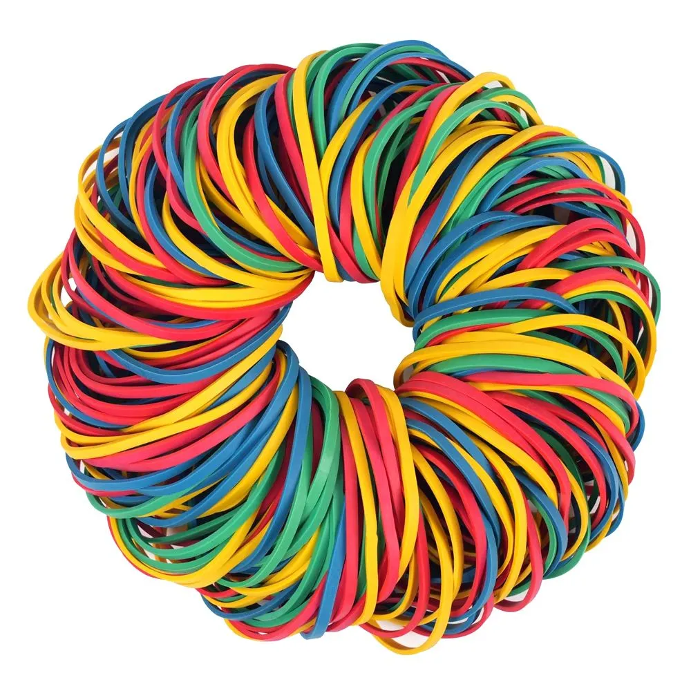 Rubber Bands for Office School Home Strong Elastic - 200g
